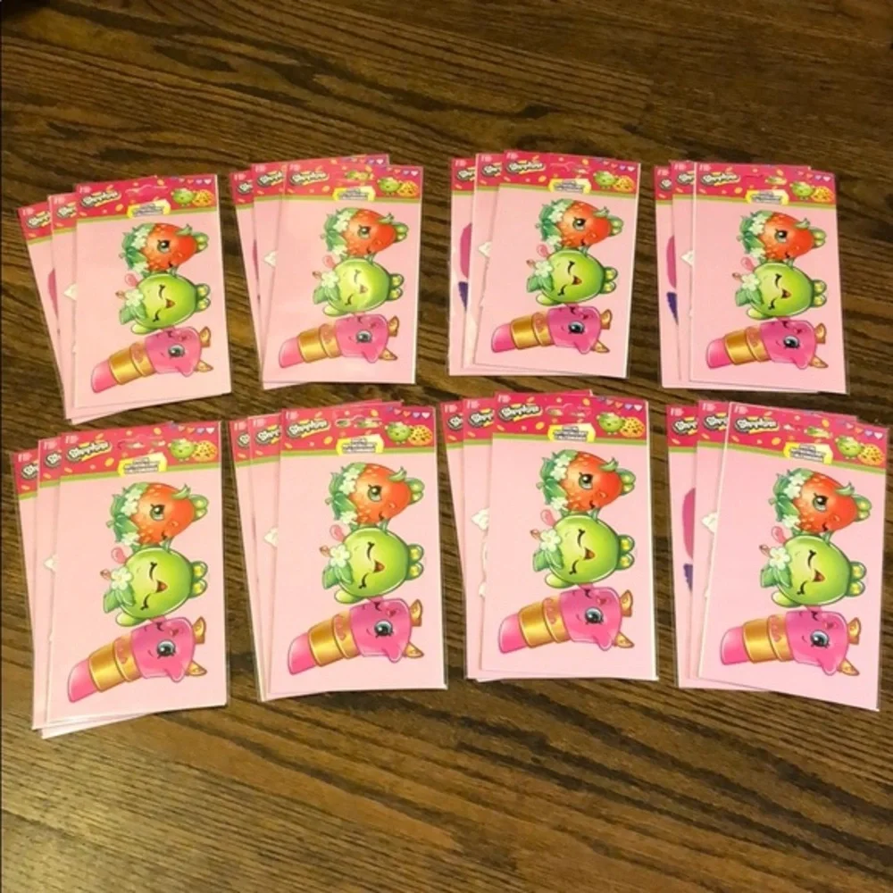 Shopkins Decals (set of 8) - 29 total pieces